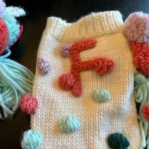 Anthropologie Christmas stocking